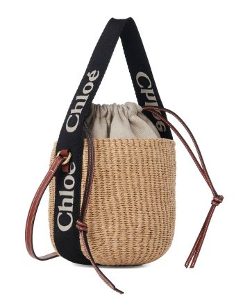 Chloe Small Woody Basket Black