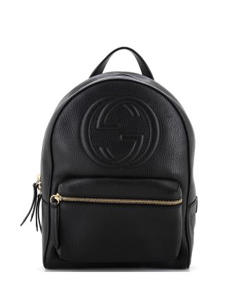 Soho Chain Backpack Leather