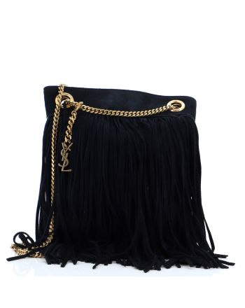 Grace Fringe Hobo Suede Small