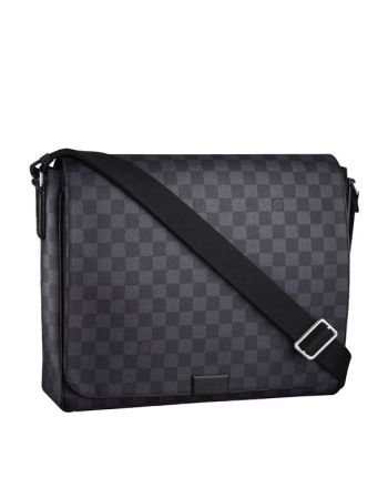 Louis Vuitton Damier District N41271 Black