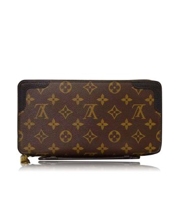 Louis Vuitton Monogram Wallet M60679 Brown