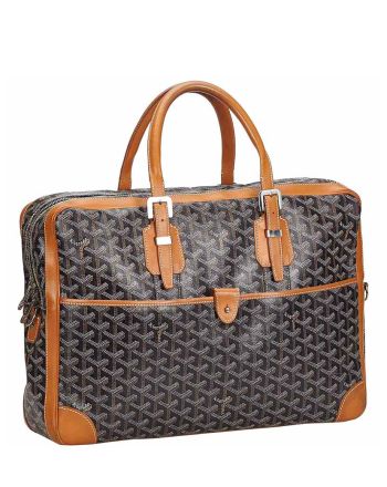 Goyard Ambassade Briefcase Goyardine MM