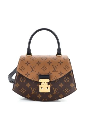 Tilsitt Top Handle Bag Reverse Monogram Canvas