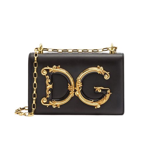 Dolce & Gabbana Nappa Leather DG Girls Shoulder Bag