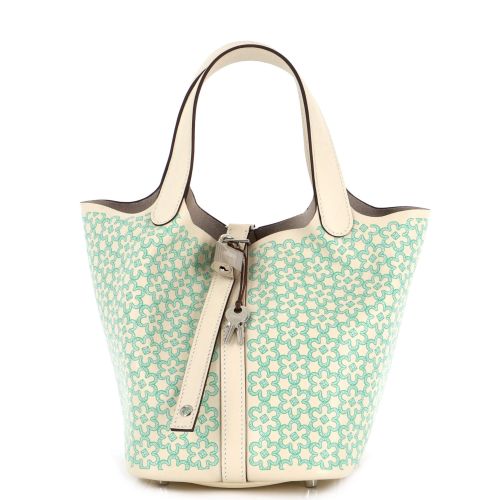 Picotin Lock Bag Lucky Daisy Printed Swift PM